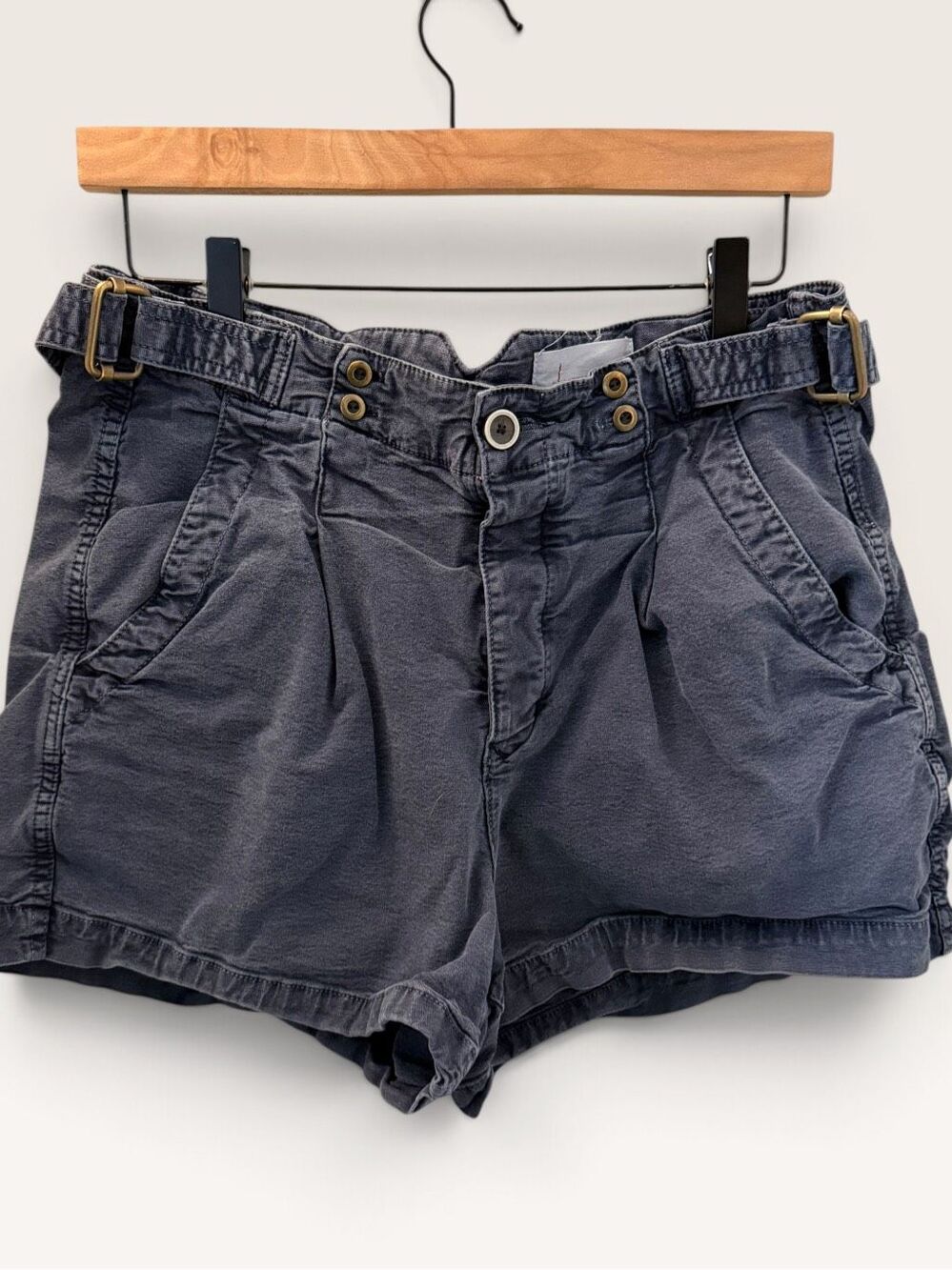 Anthropologie Enzo Button Fly Shorts